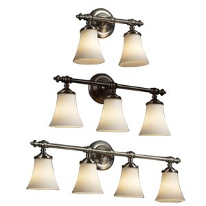 Fusion Tradition Bath Bar by Justice Design Group - Starlight Lighting USA and Canada